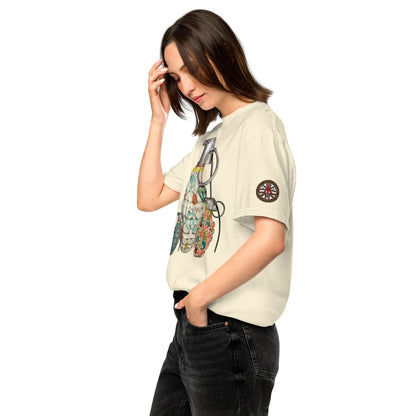 Mid-Century Grenades Trio T-Shirt - rubberchicken.studio