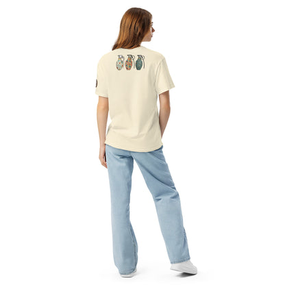 Mid-Century Grenades Trio T-Shirt - rubberchicken.studio