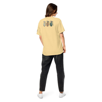 Mid-Century Grenades Trio T-Shirt - rubberchicken.studio
