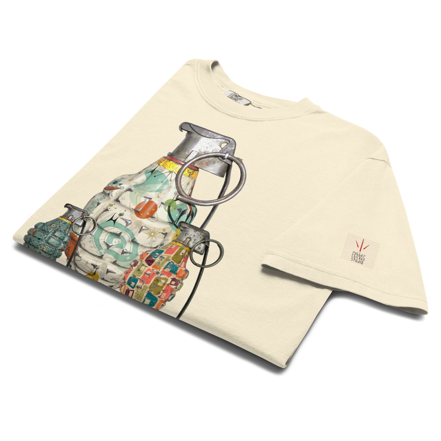 Mid-Century Trio T-Shirt - rubberchicken.studio