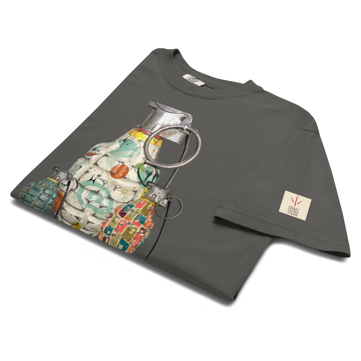 Mid-Century Trio T-Shirt - rubberchicken.studio