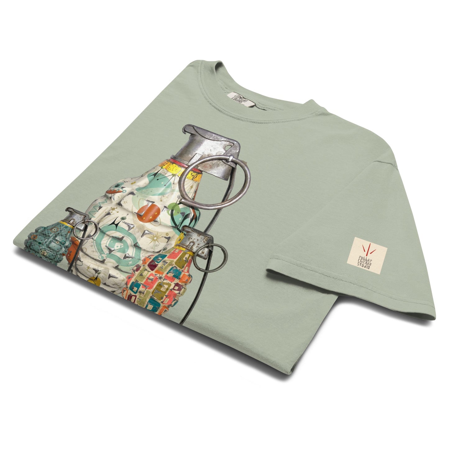 Mid-Century Trio T-Shirt - rubberchicken.studio