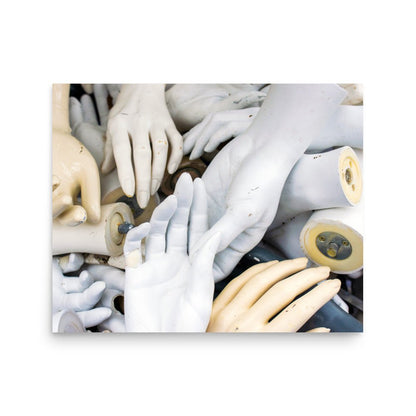 Old Friends - 260gsm Photo paper poster - rubberchicken.studio