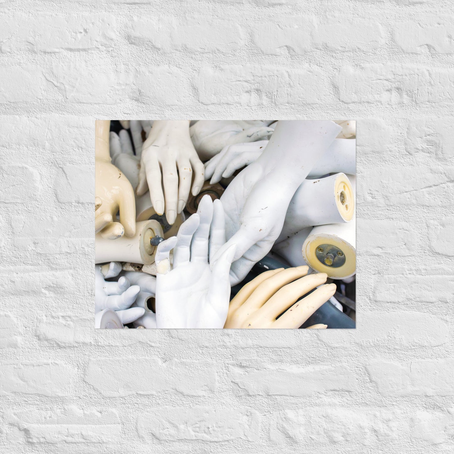 Old Friends - 260gsm Photo paper poster - rubberchicken.studio