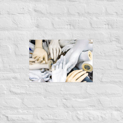 Old Friends - 260gsm Photo paper poster - rubberchicken.studio