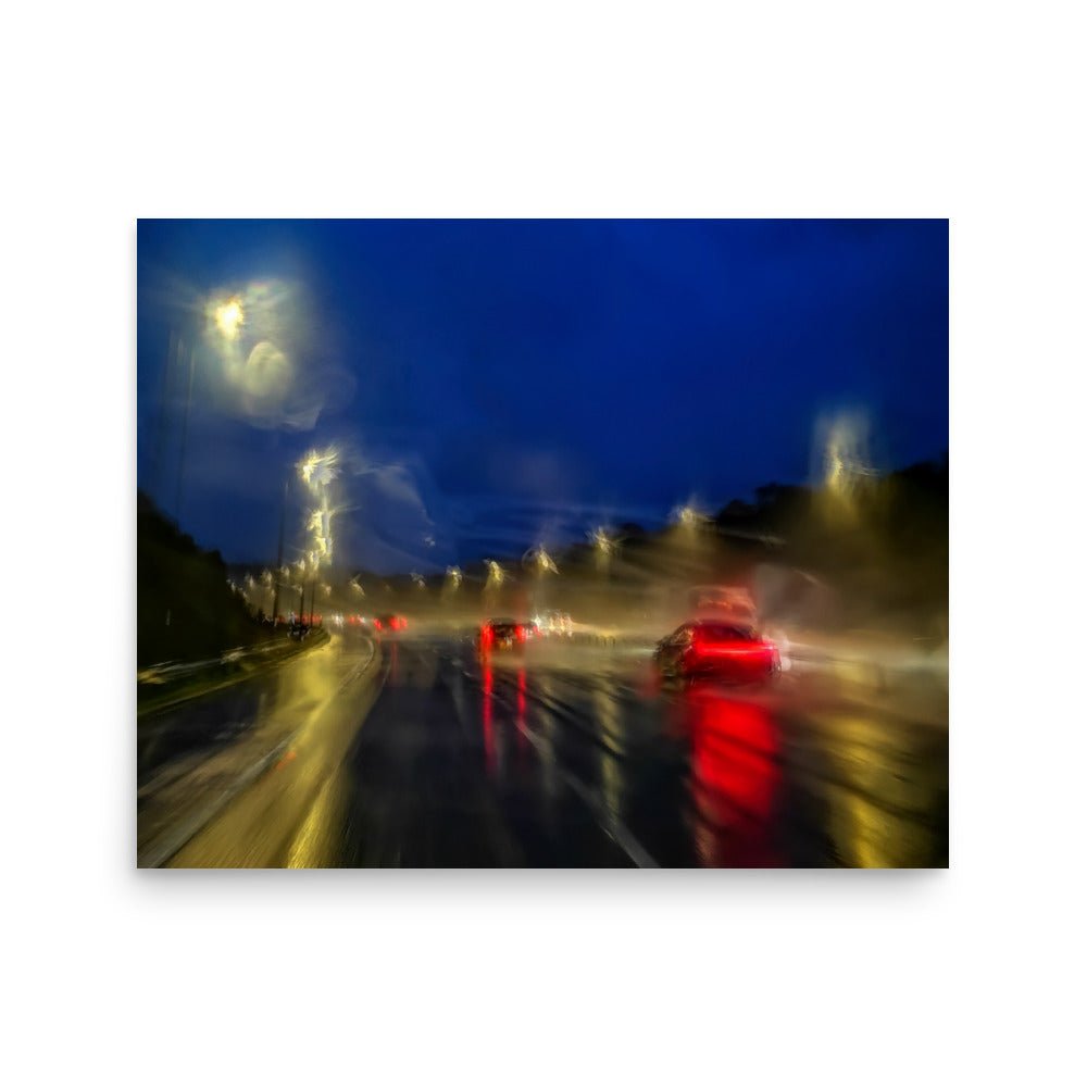 On The Way To Leeds 260gsm Photo paper poster - rubberchicken.studio
