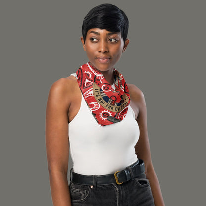 Paisley All-over print Bandana No.1 - rubberchicken.studio