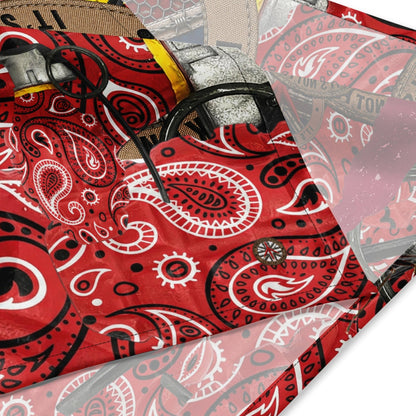 Paisley All-over print Bandana No.1 - rubberchicken.studio