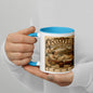 Pompeii Sunbeds Hire Mug by Toby - rubberchicken.studio