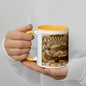 Pompeii Sunbeds Hire Mug by Toby - rubberchicken.studio