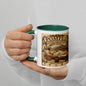 Pompeii Sunbeds Hire Mug by Toby - rubberchicken.studio