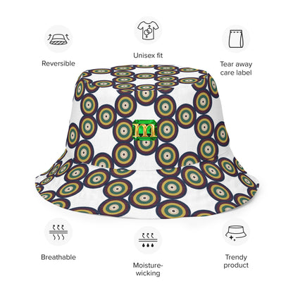 Reversible Bucket Hat 1 by Mollie - rubberchicken.studio