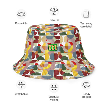 Reversible Bucket Hat 1 by Mollie - rubberchicken.studio