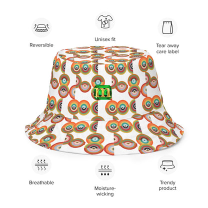 Reversible Bucket Hat 2 by Mollie - rubberchicken.studio