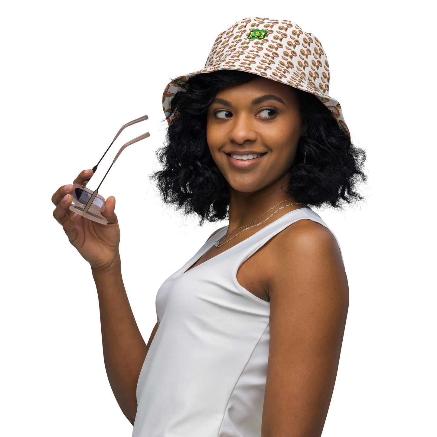 Reversible Bucket Hat 2 by Mollie - rubberchicken.studio