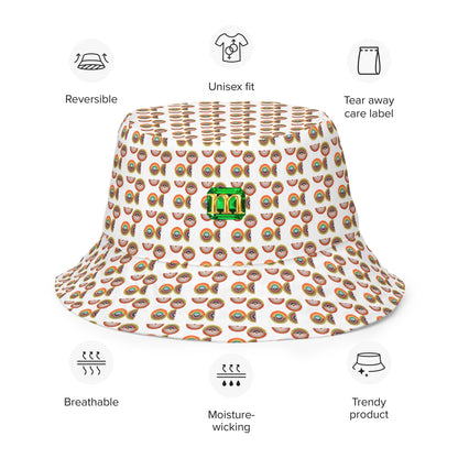 Reversible Bucket Hat 2 by Mollie - rubberchicken.studio