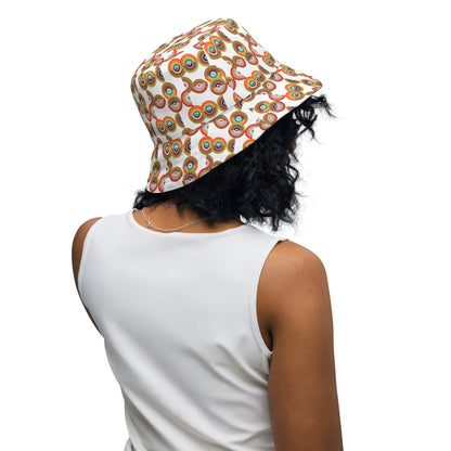 Reversible Bucket Hat 2 by Mollie - rubberchicken.studio