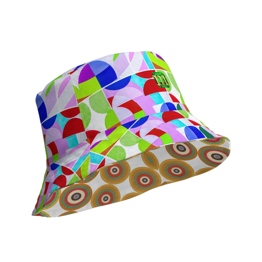 Reversible Bucket Hat 3 by Mollie - rubberchicken.studio