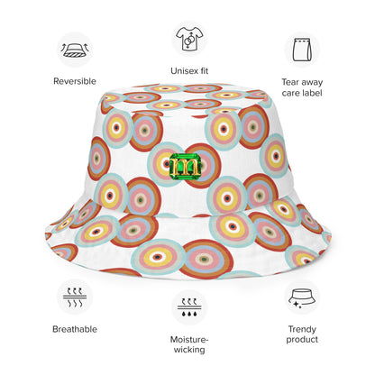 Reversible Bucket Hat 4 by Mollie - rubberchicken.studio
