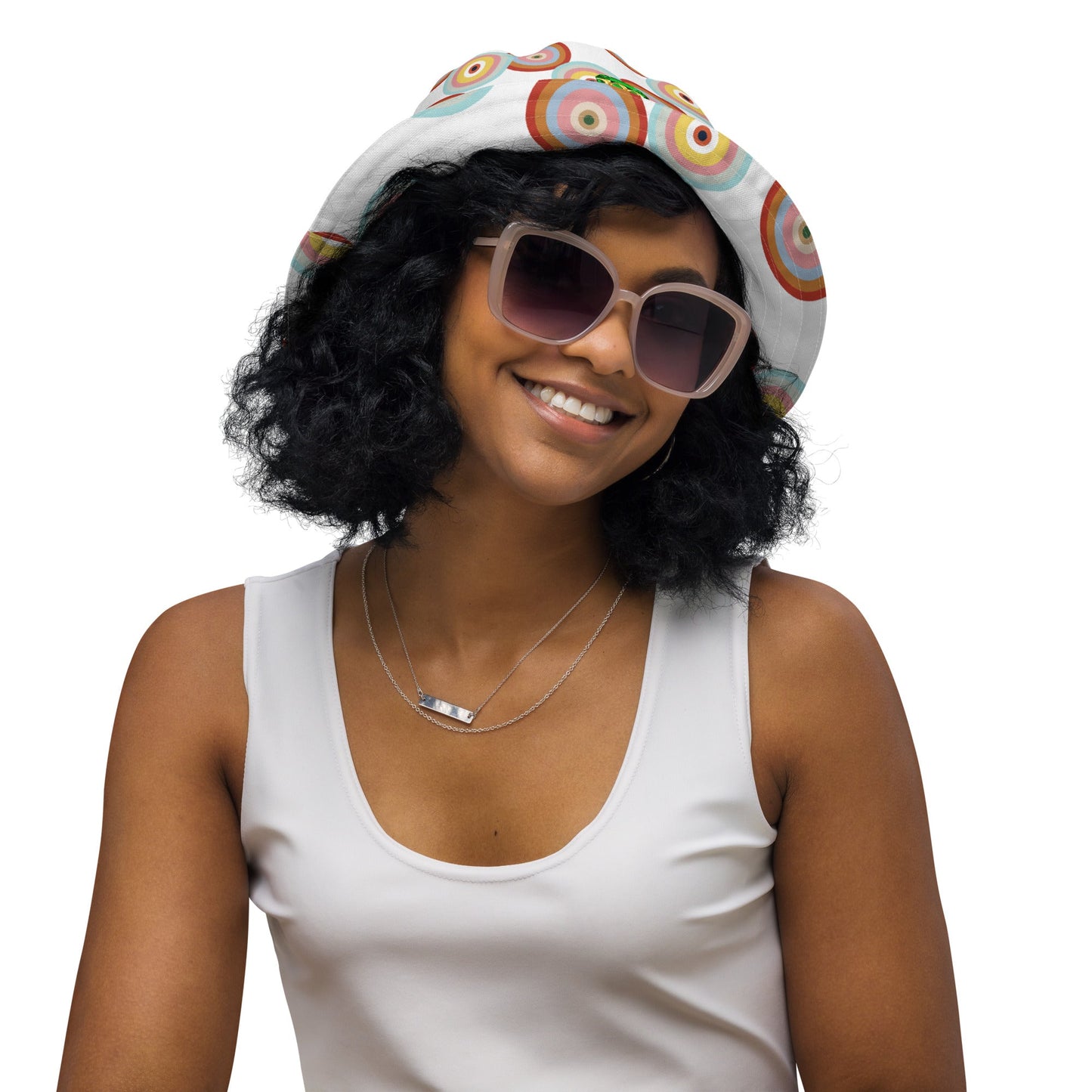 Reversible Bucket Hat 4 by Mollie - rubberchicken.studio