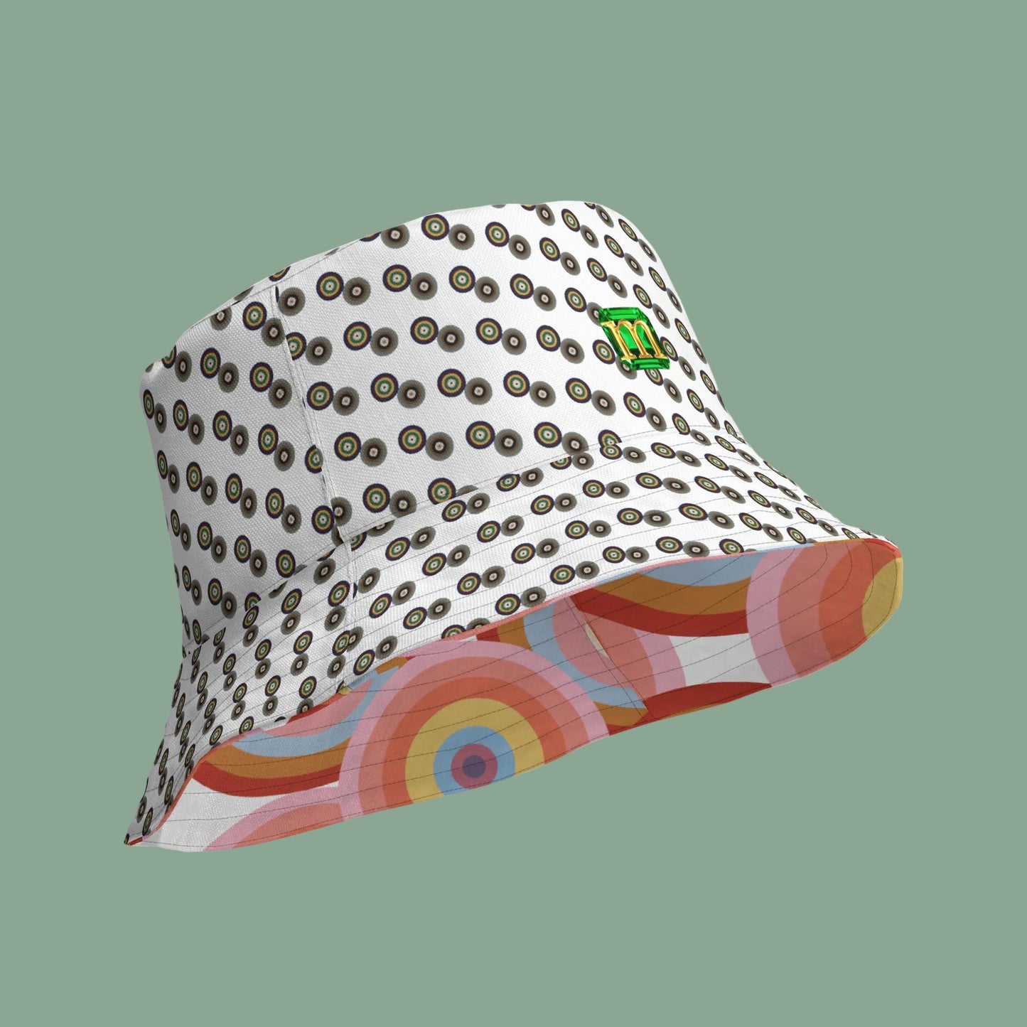 Reversible Bucket Hat 5 by Mollie - rubberchicken.studio