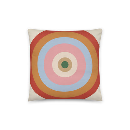 Royal - cotton cushion cover - Rich reds, camel browns, forest greens and muted blues - rubberchicken.studio