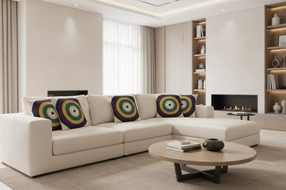 Rushmore - cotton cushion cover - Premium colours give a timeless sophisticated look - rubberchicken.studio