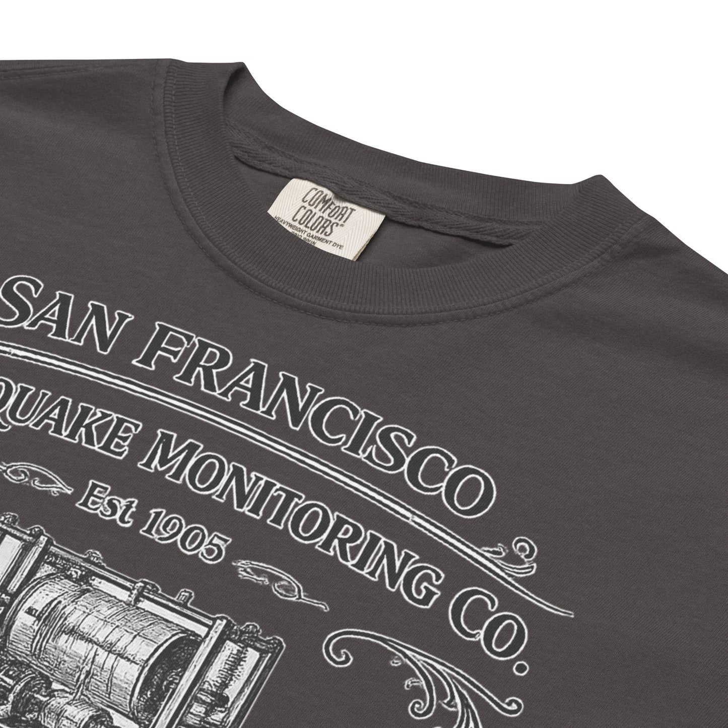 San Francisco Earthquake Monitoring Co. 1905 - rubberchicken.studio