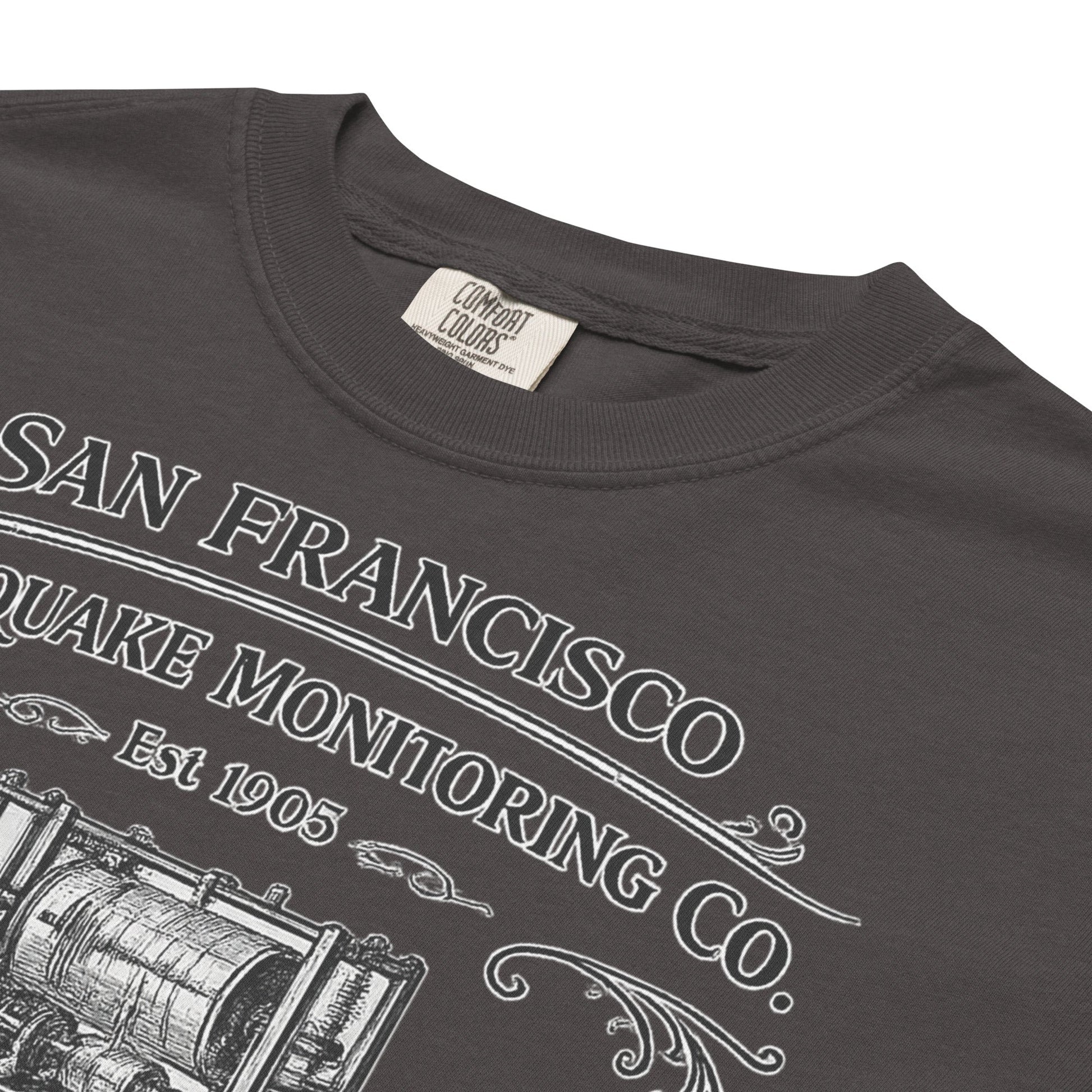 San Francisco Earthquake Monitoring Co. 1905 - rubberchicken.studio