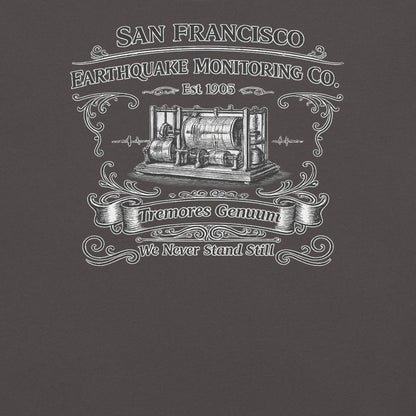 San Francisco Earthquake Monitoring Co. 1905 - rubberchicken.studio