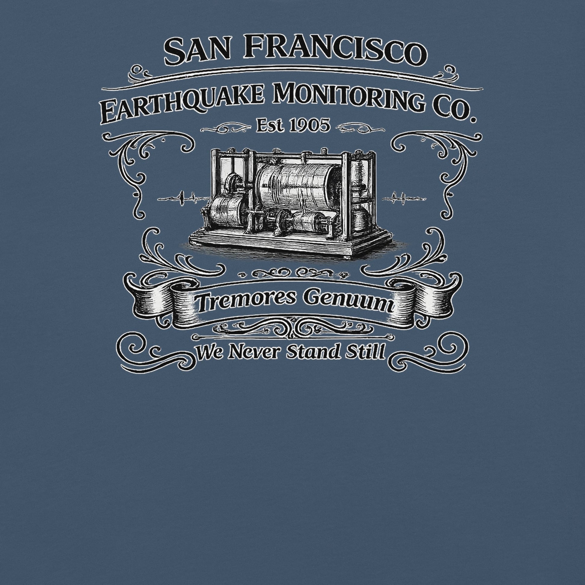 San Francisco Earthquake Monitoring Co. 1905 - rubberchicken.studio