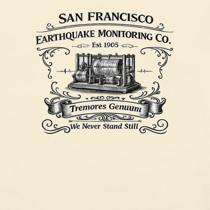 San Francisco Earthquake Monitoring Co. 1905 - rubberchicken.studio