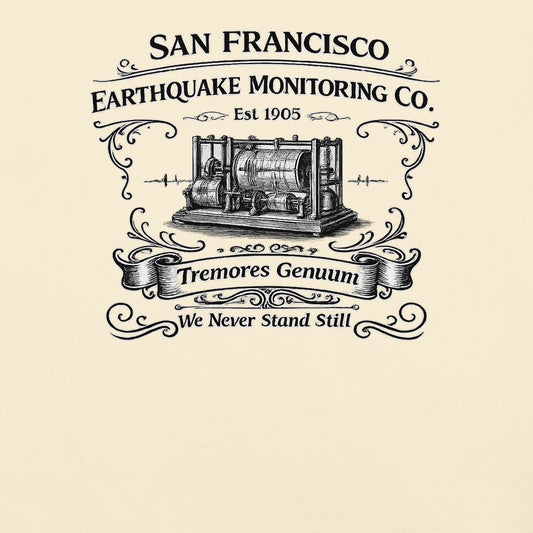 San Francisco Earthquake Monitoring Co. 1905 - rubberchicken.studio