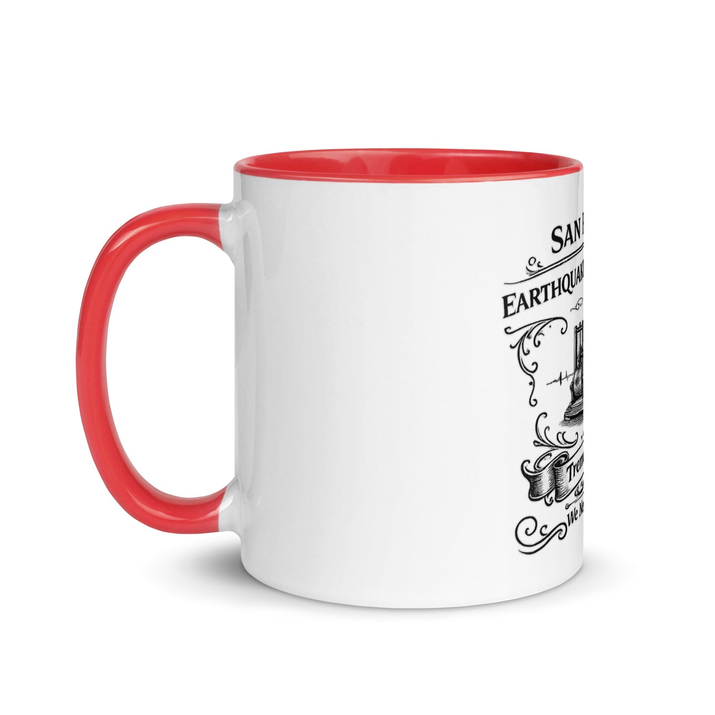 San Francisco Earthquake Monitoring Co. Mug by Toby. - rubberchicken.studio