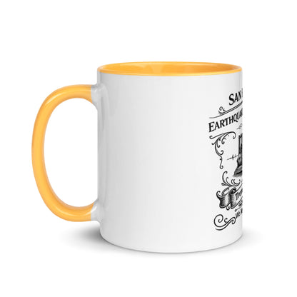 San Francisco Earthquake Monitoring Co. Mug by Toby. - rubberchicken.studio