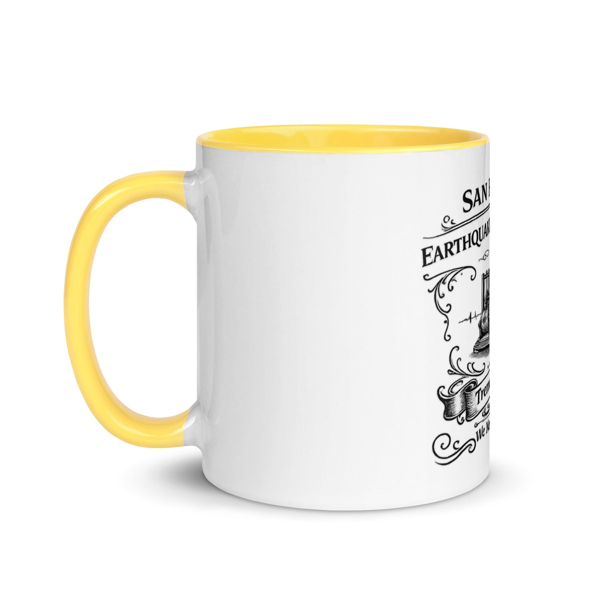 San Francisco Earthquake Monitoring Co. Mug by Toby. - rubberchicken.studio