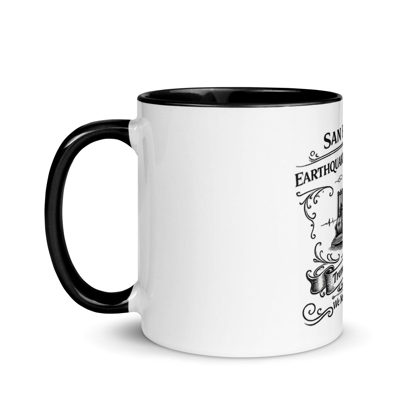 San Francisco Earthquake Monitoring Co. Mug by Toby. - rubberchicken.studio