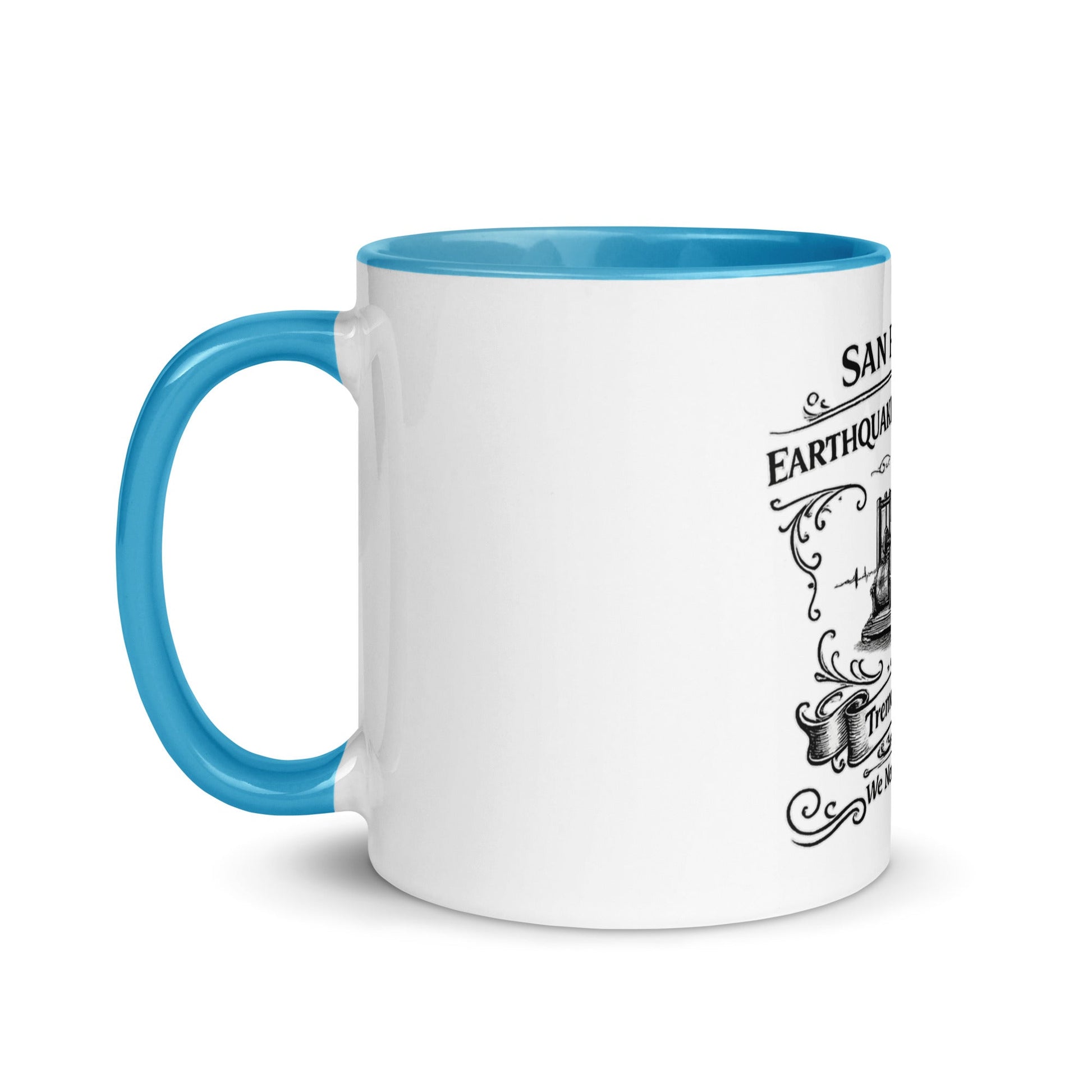 San Francisco Earthquake Monitoring Co. Mug by Toby. - rubberchicken.studio