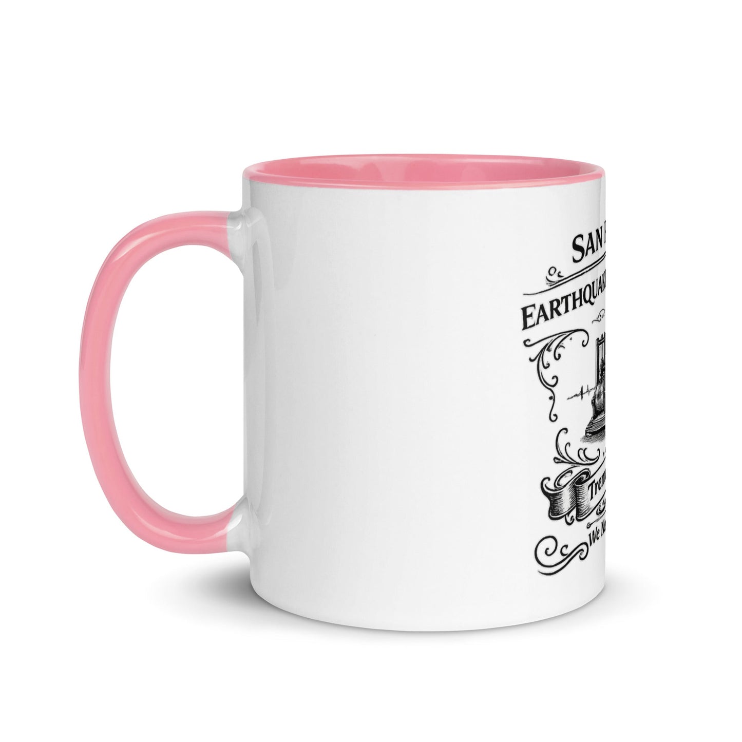 San Francisco Earthquake Monitoring Co. Mug by Toby. - rubberchicken.studio