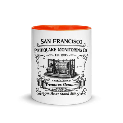 San Francisco Earthquake Monitoring Co. Mug by Toby. - rubberchicken.studio