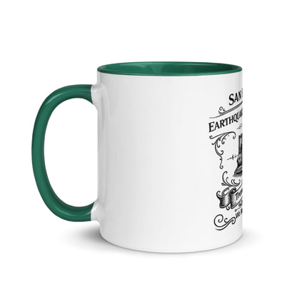 San Francisco Earthquake Monitoring Co. Mug by Toby. - rubberchicken.studio