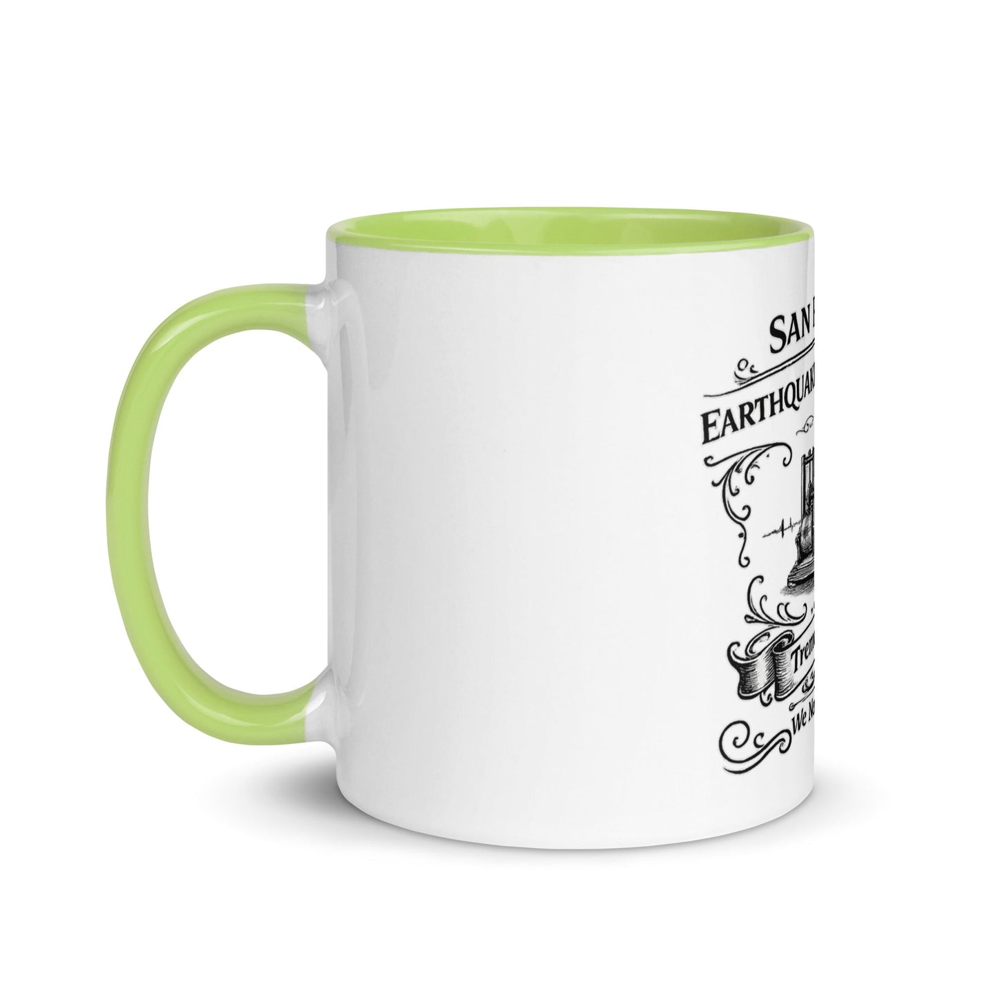 San Francisco Earthquake Monitoring Co. Mug by Toby. - rubberchicken.studio