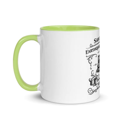 San Francisco Earthquake Monitoring Co. Mug by Toby. - rubberchicken.studio
