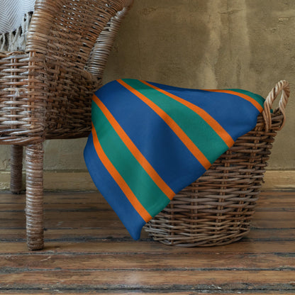 Southwold Deckchair Throw Blanket - rubberchicken.studio