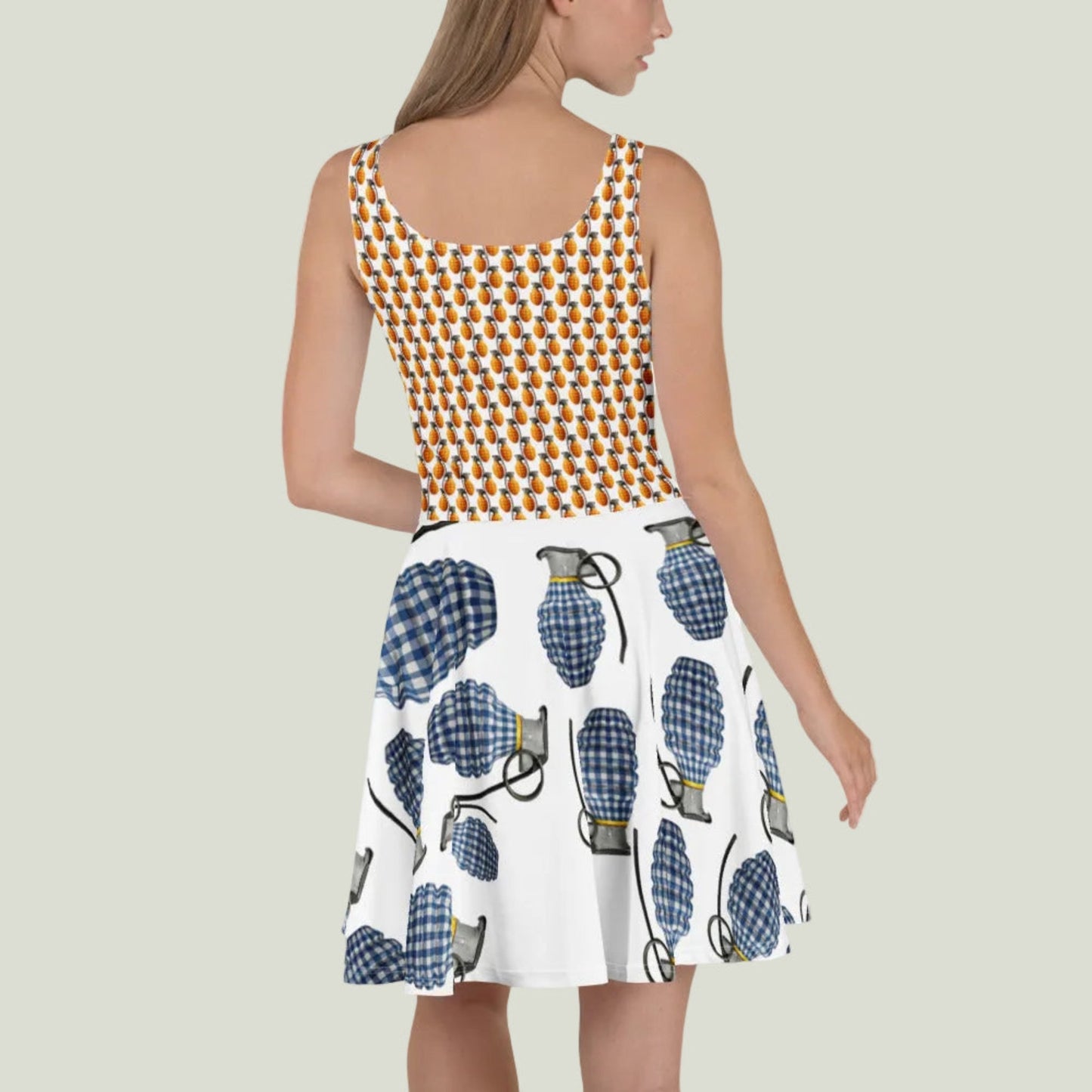 The Granonge Skater Dress - rubberchicken.studio