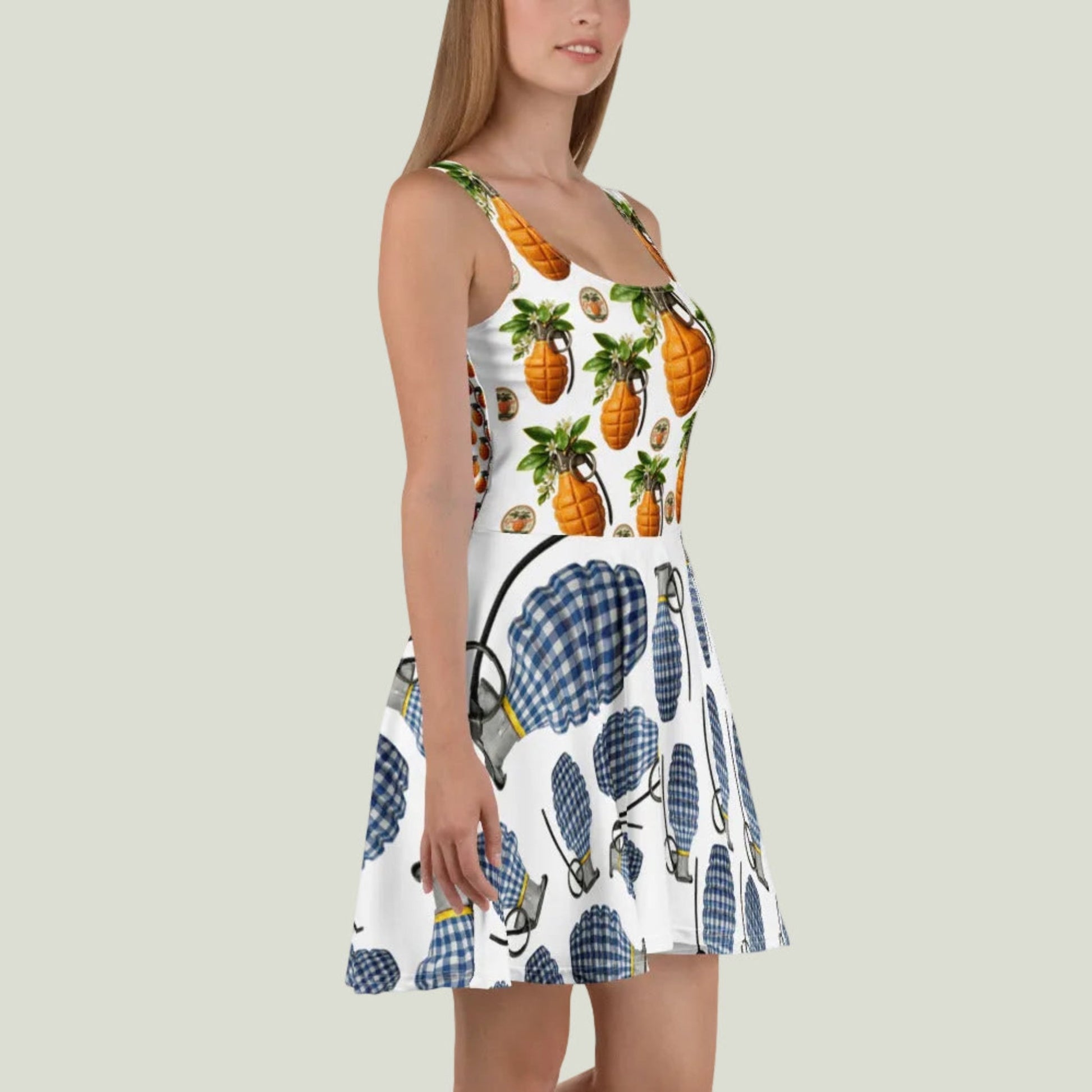 The Granonge Skater Dress - rubberchicken.studio