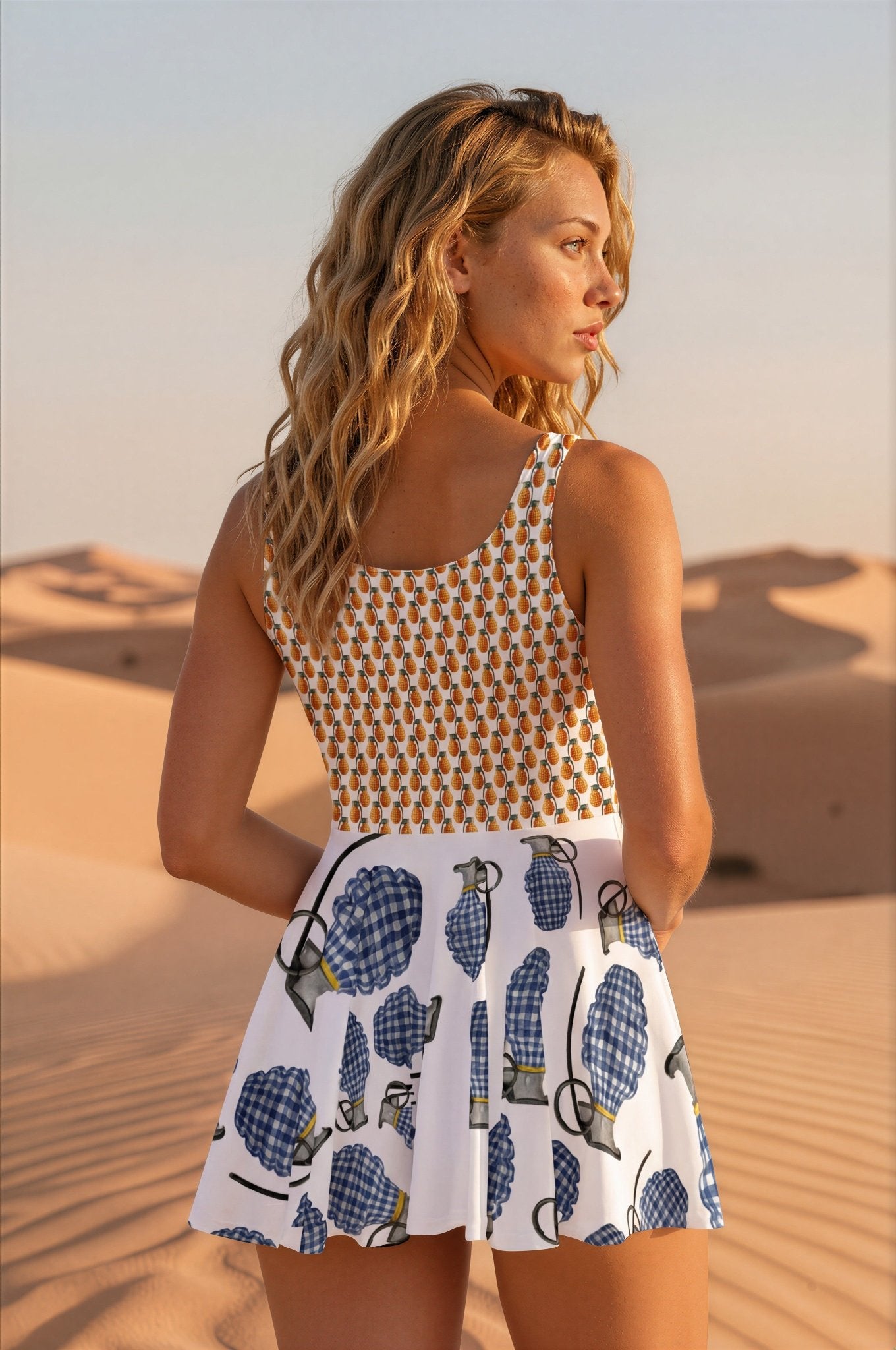 The Granonge Skater Dress - rubberchicken.studio