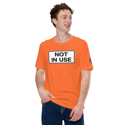 The Legendary NOT IN USE T-Shirt - rubberchicken.studio