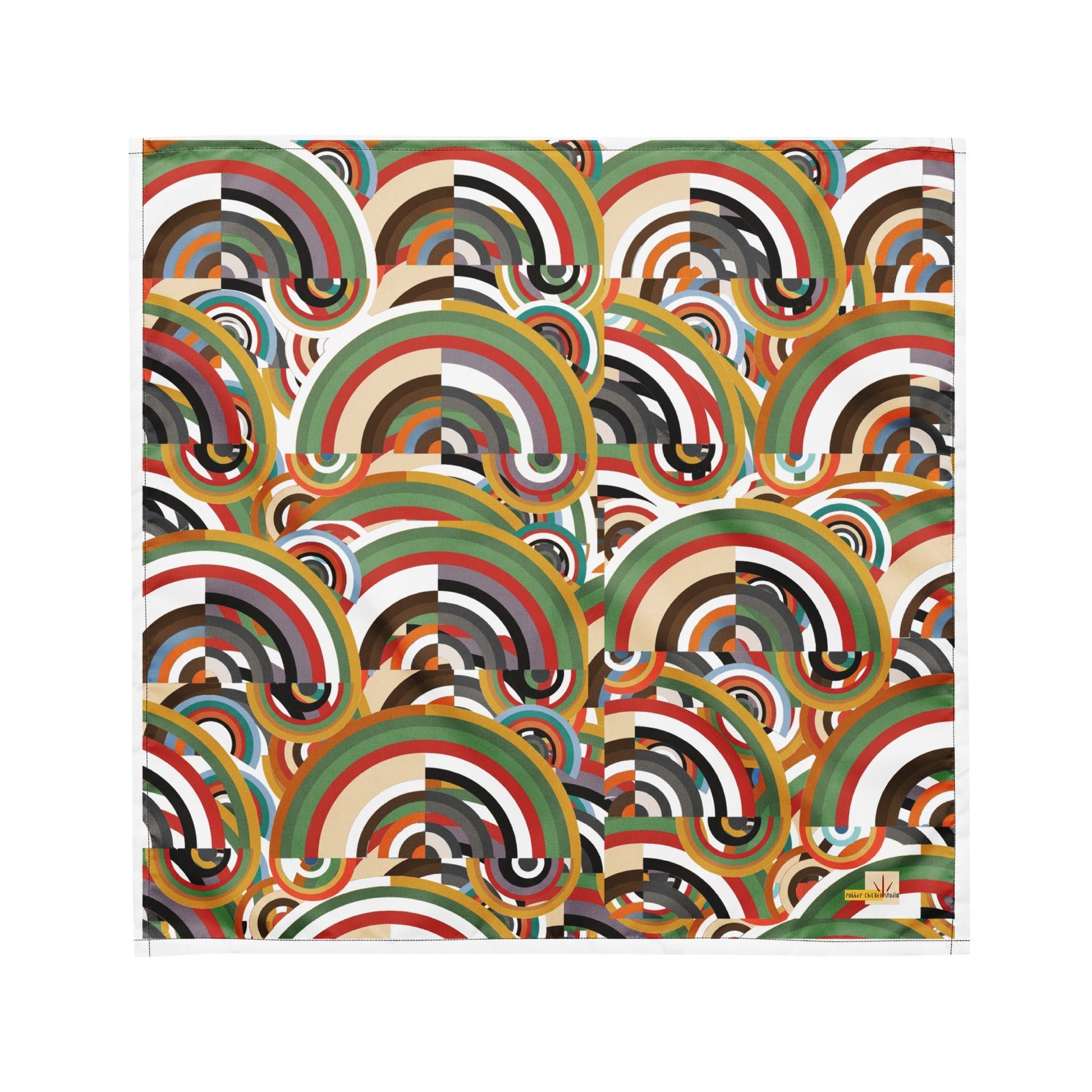 Tiger Tiger All-over print bandana - rubberchicken.studio