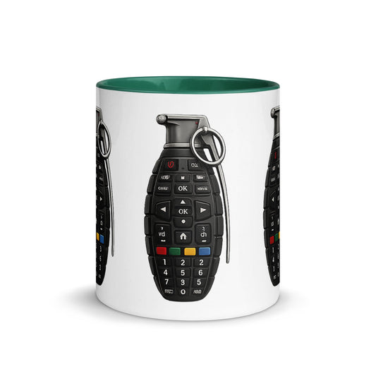 TV Remote Grenade - ERW - rubberchicken.studio